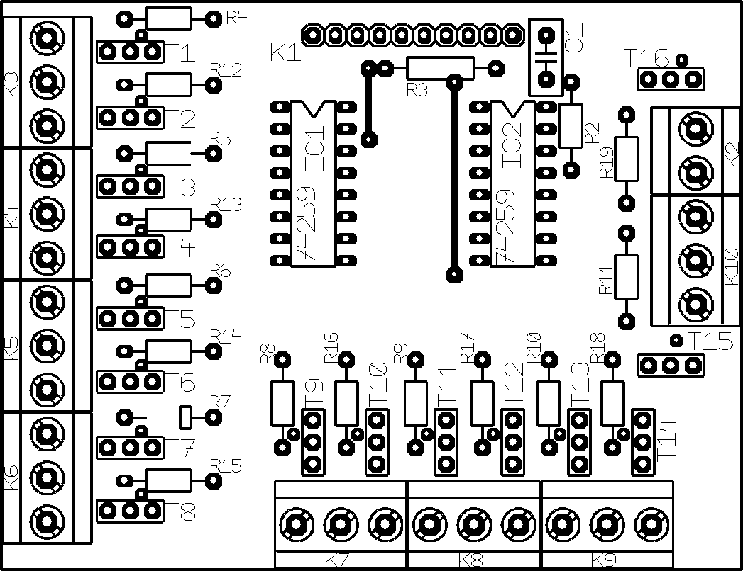 Bestückungsplan, Anklicken zum Vergrößern